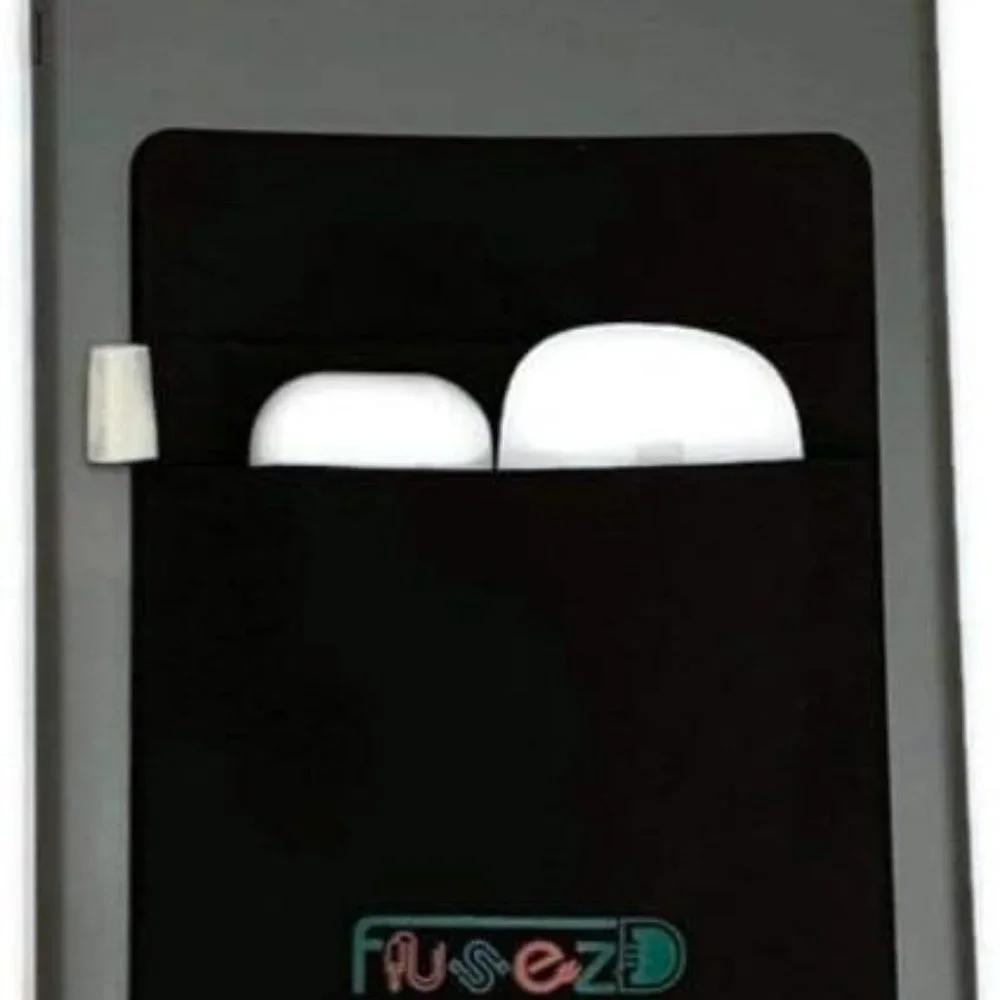 NWT External Hard Drive Case- 2 Pocket Adhesive Pouch Ipad, Tablets